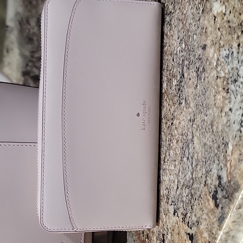 Kate Spade EUC Adel Degrade Large Tote with matching wallet Bundle - Picture 13 of 14